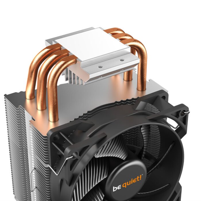 be quiet! Pure Rock Slim 2 CPU Air Cooler be quiet! Pure Rock Slim 2 CPU Air Cooler with 92mm PWM Fan