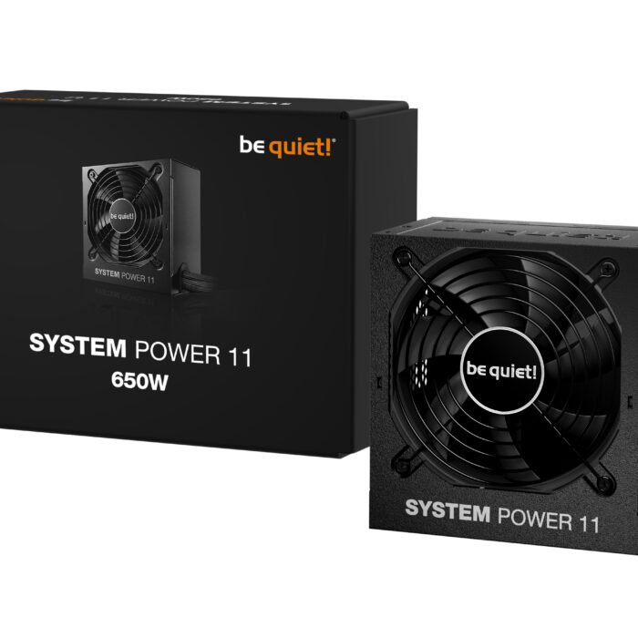 be quiet! System Power 11 650W 80 PLUS Bronze Power Supply be quiet! System Power 11 650W 80 PLUS Bronze ATX Power Supply