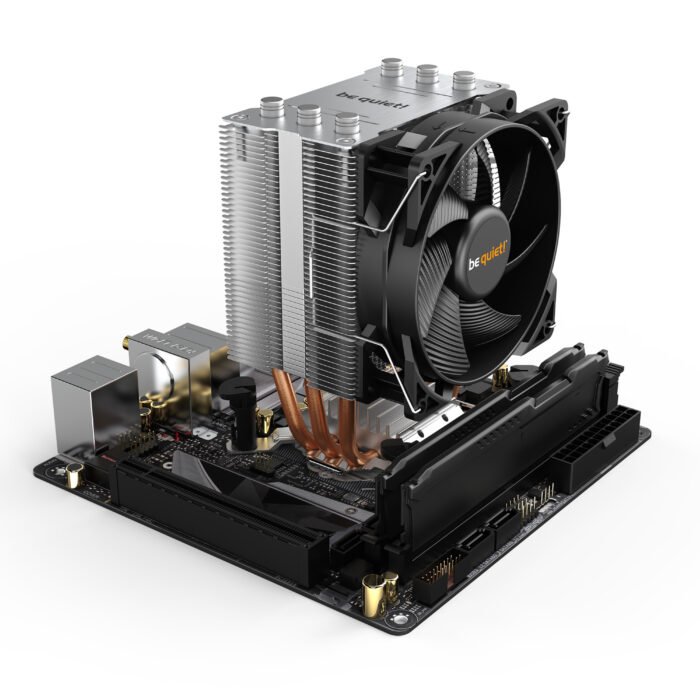be quiet! Pure Rock Slim 2 CPU Air Cooler be quiet! Pure Rock Slim 2 CPU Air Cooler with 92mm PWM Fan