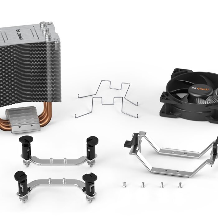 be quiet! Pure Rock Slim 2 CPU Air Cooler be quiet! Pure Rock Slim 2 CPU Air Cooler with 92mm PWM Fan