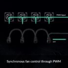 ARCTIC 1-to-4 4-Pin PWM Fan Splitter Cable