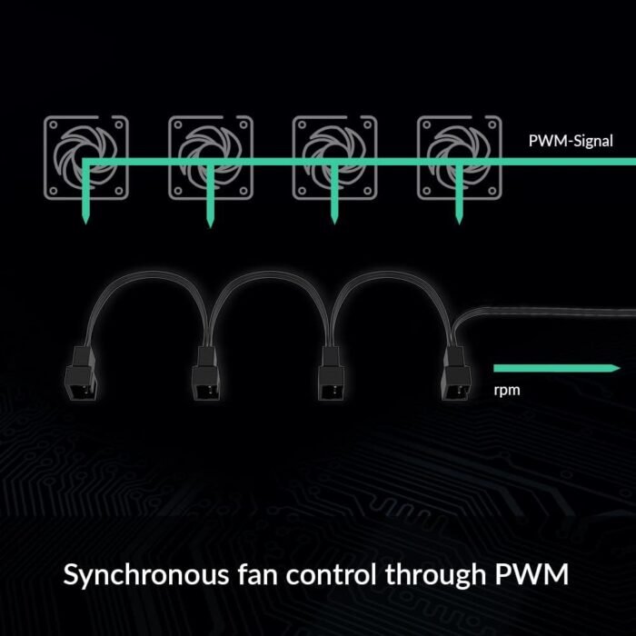 ARCTIC 1-to-4 4-Pin PWM Fan Splitter Cable