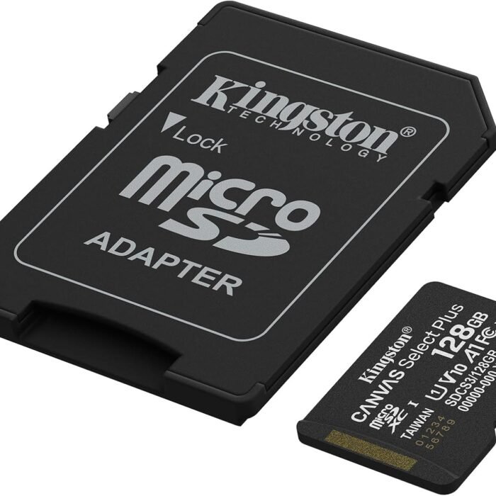 Kingston Canvas Select Plus 128GB microSDXC Class 10 UHS-I Memory Card