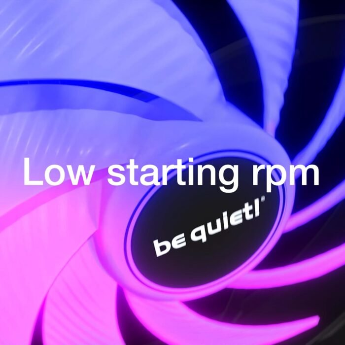 be quiet! Light Wings 140mm PWM ARGB Case Fan be quiet! Light Wings 140mm PWM ARGB 1200 RPM Case Fan Black