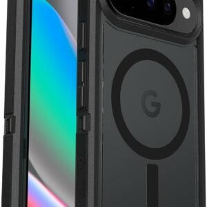OtterBox Defender Series XT Clear with Magnets Pixel 10 Pixel 10 Pro Black OtterBox Defender Series XT Clear Magnetic Case for Google Pixel 10 and Pixel 10 Pro Black