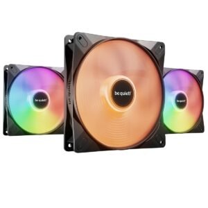 be quiet! Light Wings 140mm PWM ARGB 1200 RPM Case Fan Black