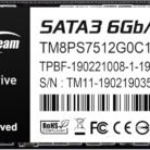 TEAMGROUP MS30 512GB M.2 2280 SATA III Solid State Drive