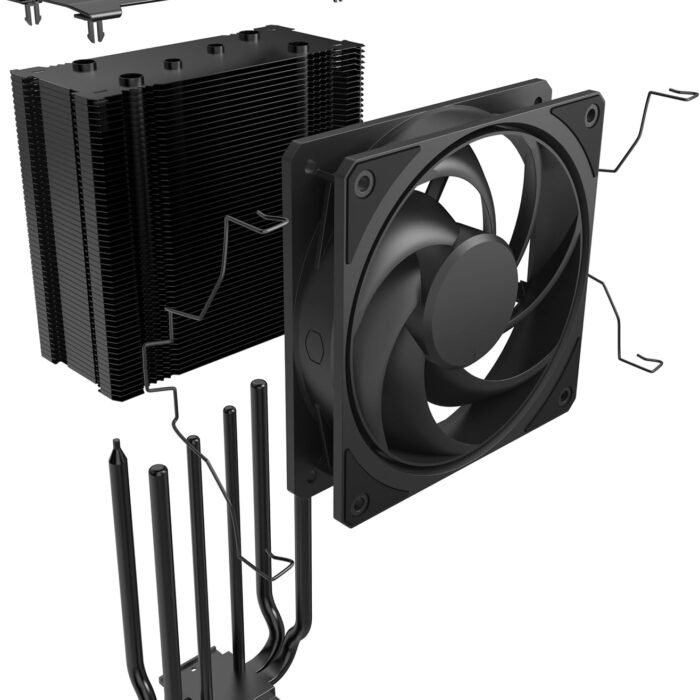 Cooler Master Hyper 212 Black CPU Air Cooler Cooler Master Hyper 212 Black CPU Air Cooler with 120mm PWM Fan