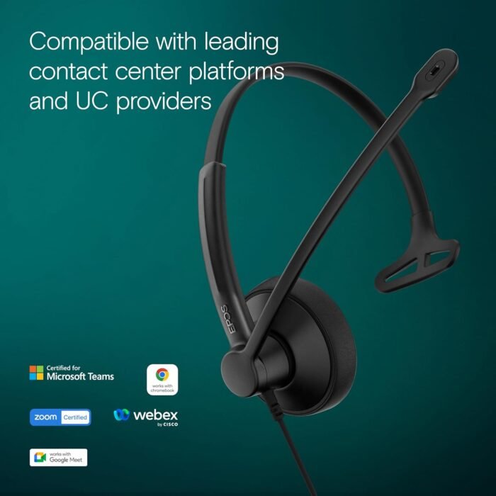 EPOS IMPACT 100 MS Mono USB-C + USB-A Headset EPOS IMPACT 100 MS Mono USB-C + USB-A Microsoft Teams Headset