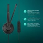 EPOS IMPACT 100 MS Mono USB-C + USB-A Microsoft Teams Headset
