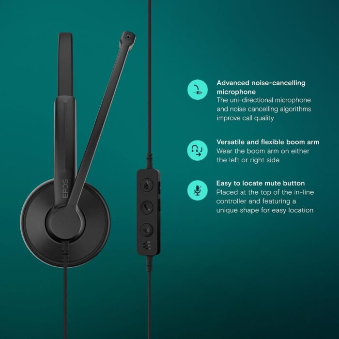 EPOS IMPACT 100 MS Mono USB-C + USB-A Headset EPOS IMPACT 100 MS Mono USB-C + USB-A Microsoft Teams Headset