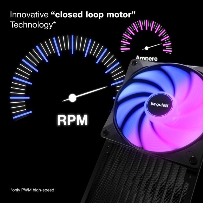 be quiet! Light Wings 140mm PWM High-Speed ARGB Case Fan be quiet! Light Wings 140mm PWM High-Speed ARGB 2200 RPM Case Fan
