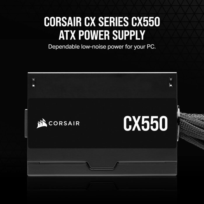 CORSAIR CX550 80 PLUS Bronze 550W Non-Modular ATX Power Supply CORSAIR CX550 80 PLUS Bronze 550W Non-Modular ATX Power Supply Black
