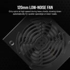CORSAIR CX550 80 PLUS Bronze 550W Non-Modular ATX Power Supply Black