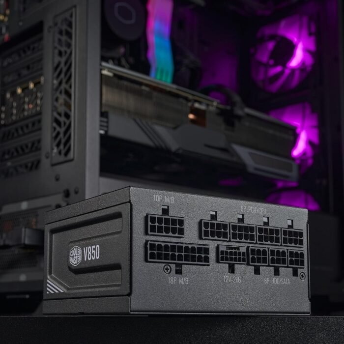 Cooler Master V SFX Gold 850W Fully Modular Power Supply Cooler Master V SFX Gold 850W ATX 3.1 Fully Modular 80 PLUS Gold SFX Power Supply