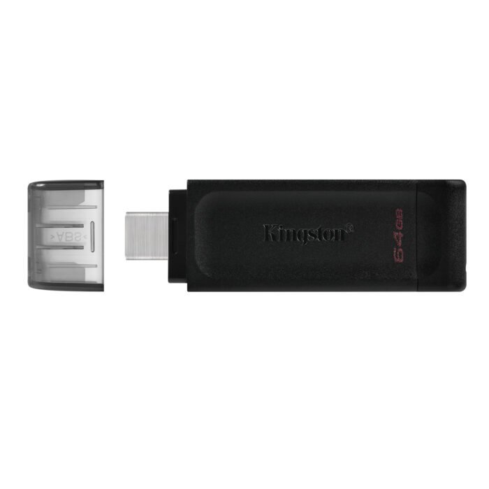 Kingston DataTraveler 70 64GB USB-C Flash Drive Kingston DataTraveler 70 64GB USB-C Flash Drive