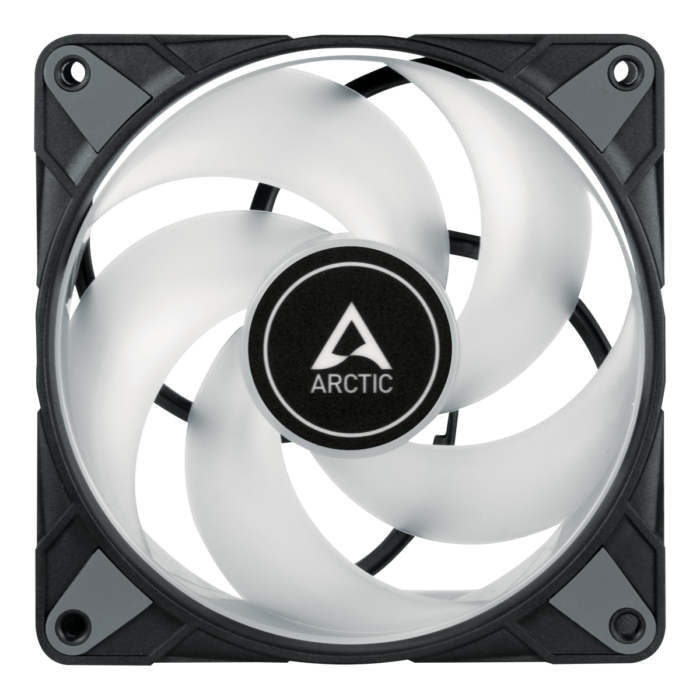 ARCTIC P12 PWM PST A-RGB 120mm Case Fan - Black ARCTIC P12 PWM PST A-RGB 120mm PWM PC Case Fan Black