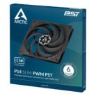 ARCTIC P14 Slim PWM PST 140mm Low Profile Cooling Fan