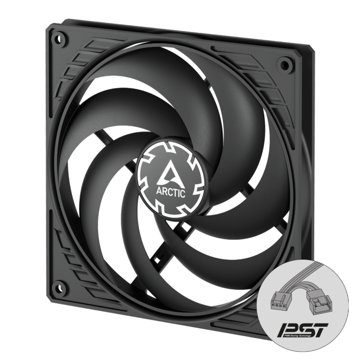 ARCTIC P14 Slim PWM PST 140mm Low Profile Cooling Fan