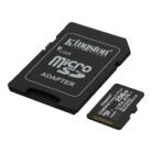 Kingston Canvas Select Plus Gen3 256GB microSDXC UHS-I A1 Memory Card with SD Adapter