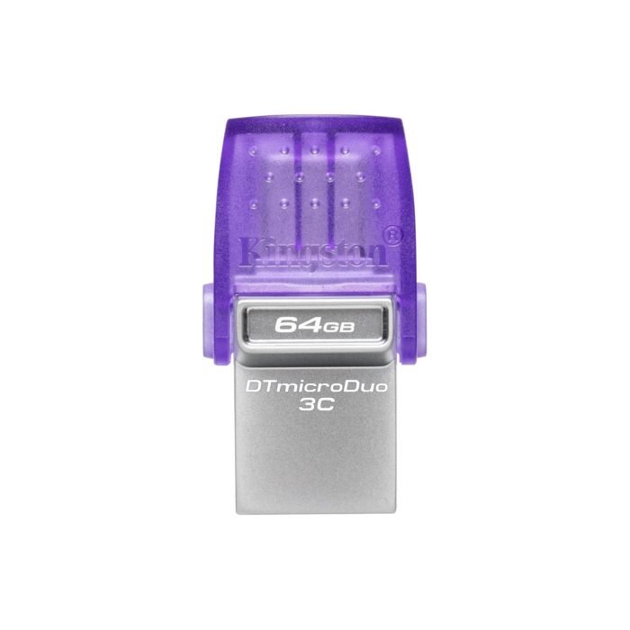 Kingston DataTraveler microDuo 3C 64GB Dual USB-A & USB-C USB 3.2 Gen 1 Flash Drive Kingston DataTraveler microDuo 3C 64GB Dual USB-A & USB-C USB 3.2 Gen 1 Flash Drive