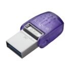 Kingston DataTraveler microDuo 3C 64GB Dual USB-A & USB-C USB 3.2 Gen 1 Flash Drive