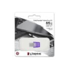 Kingston DataTraveler microDuo 3C 64GB Dual USB-A & USB-C USB 3.2 Gen 1 Flash Drive