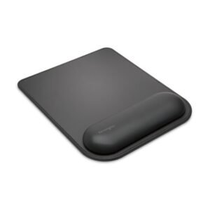 Kensington ErgoSoft Mouse Pad with Wrist Rest Support Black Kensington ErgoSoft Mouse Pad with Gel Wrist Rest Support Black